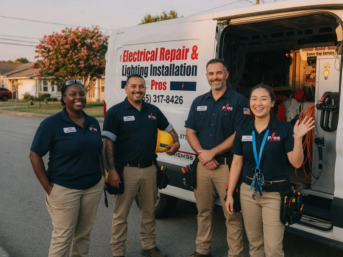Licensed Electrician company in Talpa, TX